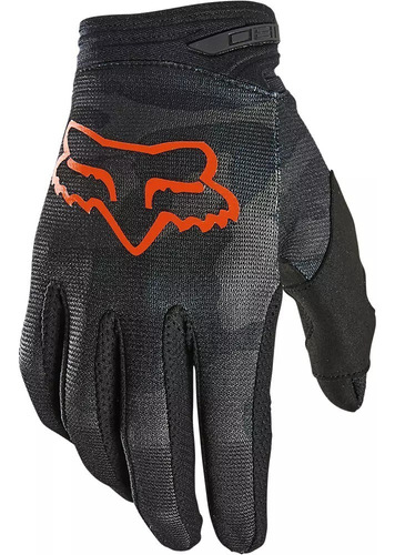 Guantes Fox 180 Trev Negro Camo Mtb Bicicleta