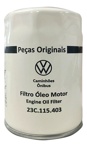 Filtro Oleo Novo Delivery Original 23c115403 Euro Vi Vw