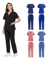 Comprar Pijama Quirurgica Mujer Anti Fluidos Jogger Conjunto Medico