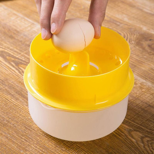 3x Separador Yemas 6 Huevos Claras Cocina Repostería Colador