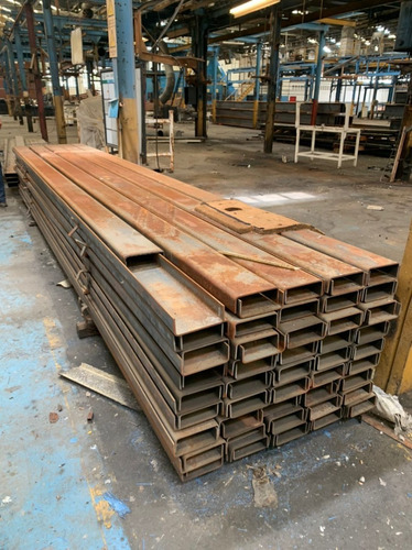 Viga U260 10mm Astm A36 10x260x87 X 12 Mts Isonic