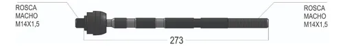 Axial - Precap P/ Fiat Strada 01/12