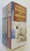 Comprar Vhs Box A Vida Em Família Dos Animais 3x Vhs Lacrado 