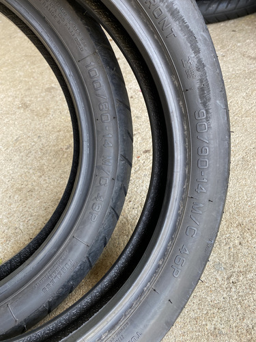 Par 90/90/14 E 100/80/14 Pirelli Scooter Usados Bons Pcx (Usado)
