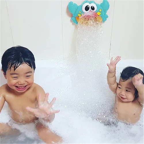 A Baby Crab Bubble Bath Toy