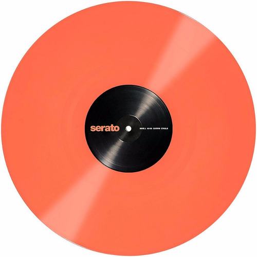 Vinilo De Control Serato Performance Pastel Coral (par)