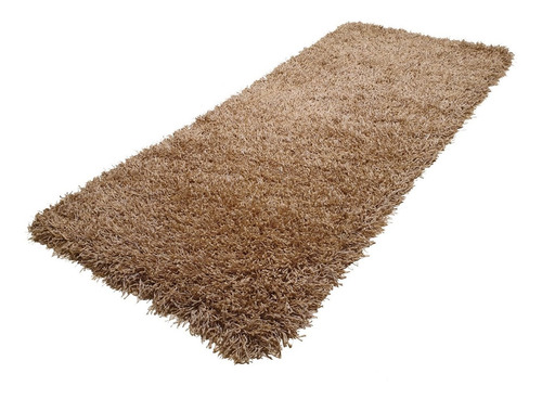 Imagen 3 de 10 de Carpeta Alfombra Ultra Shaggy Beige 75 X 100 Cm Soul