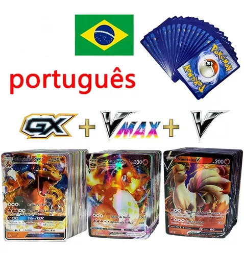 Carta Pokémon Lendário Lunala Gx Dourada Sol E Lua