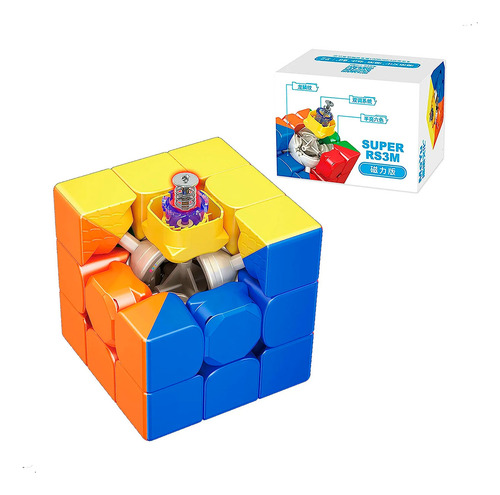 Cubo Mágico Moyu 3x3 Magnético Meilong Cubo Rs3m