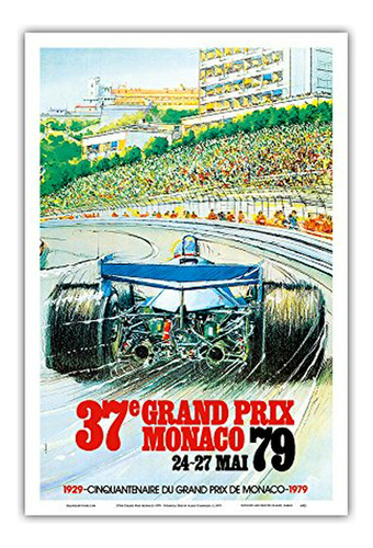 37th Grand Prix Monaco*****fórmula Uno Auto Racing - Vintage