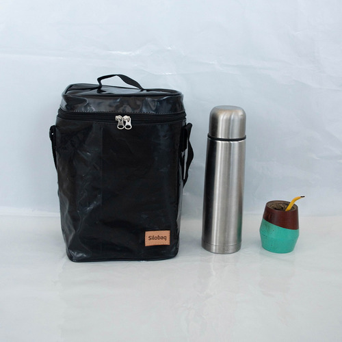 Imagen 7 de 10 de Bolso Matero Equipo Para Mate Porta Termo Mochila Cierre