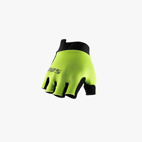 Guantes Bici Exceeda Gel Short Finger Amarillo 100% Original