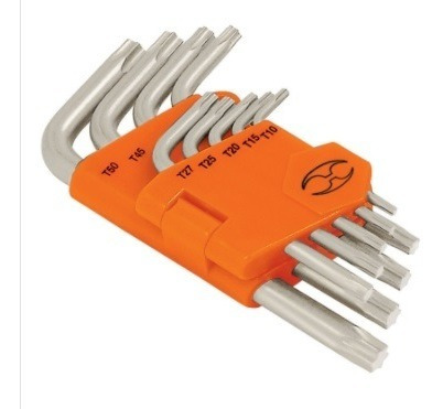 Juego De Llave Torx 9 Pzas Mod. Torx-9 Truper 