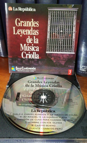 Varios - Grandes Leyendas De La Música Criolla 3 (1997)