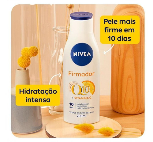 Deo Hidratante Nivea Firmador Q10 + Vitamina C 200ml
