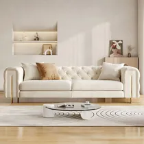 Comprar Sofá Chesterfield Pesaro 3 Cuerpos - Ivory