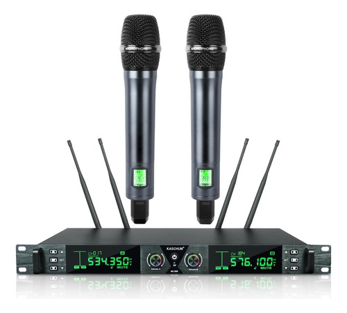 Sistema De Micrófono Inalámbrico Profesional Uhf, Frecuencia