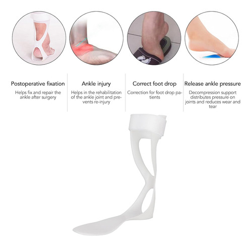 Corrector De Pie Caído, Soporte De Ortesis De Pie De Tobillo