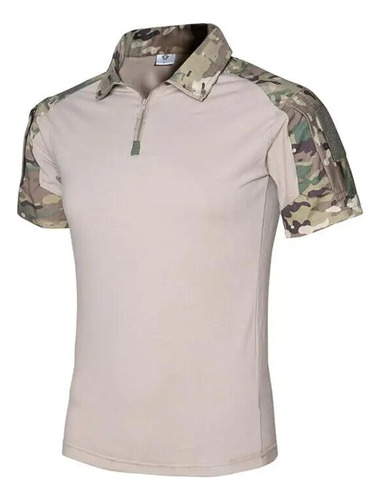 Camiseta De Camuflaje Militar Táctico Transpirable De Secado