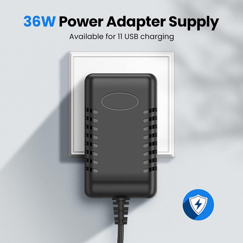 Hub Usb 3.0 Alimentado, Divisor De Hub Wenter De 11 Puertos