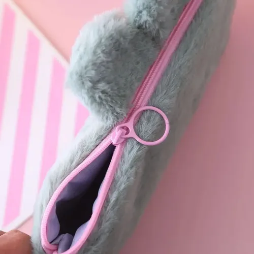Cartuchera Kawaii Dino Peluche Cute Aesthetic