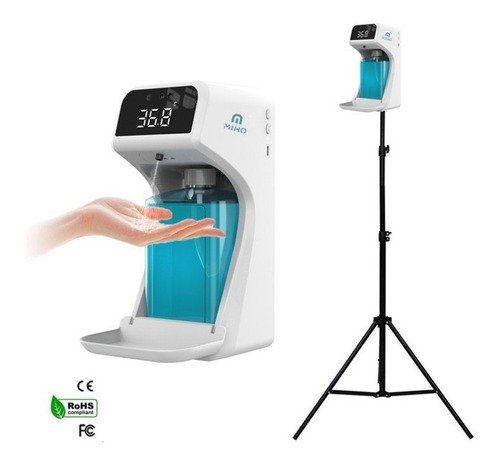 Termometro Dispensador De Gel + Tripode Miho Símil K9 Pro +