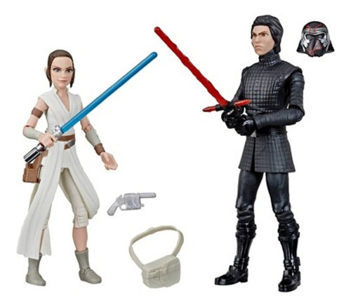 Star Wars Set Figuras Articuladas Rey Skywalker & Kylo Ren