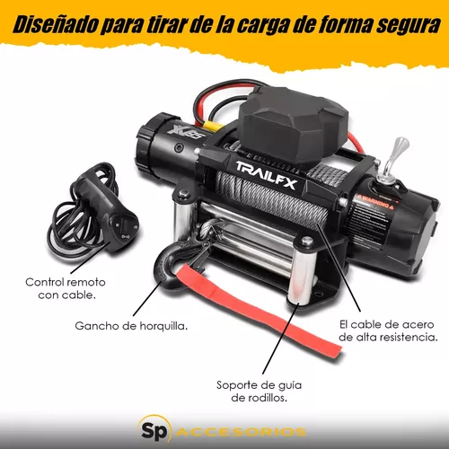 Cabrestante 9500 Lb Trailfx Atv/utv 4x4