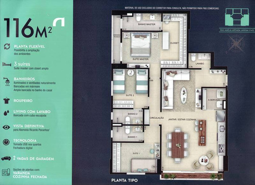 Imagem 22 de 23 de Apartamento À Venda, Setor Marista, Goiânia, Go - Go - Ap0054_insp