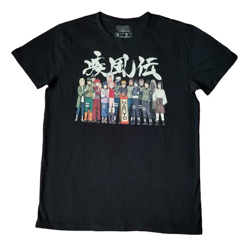 Polera Naruto - Manga Corta - Talla M