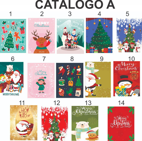 70 Bolsitas Navideñas Christmas Posadas Navid109