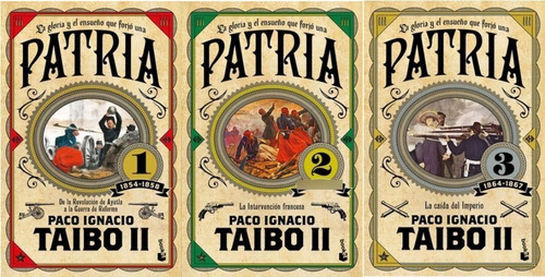 Original - Box Set Patria 1, 2 & 3 Paquete - Taibo Ii