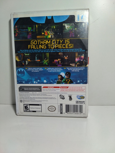 Lego Batman The Videogame - Wii Original (Usado)