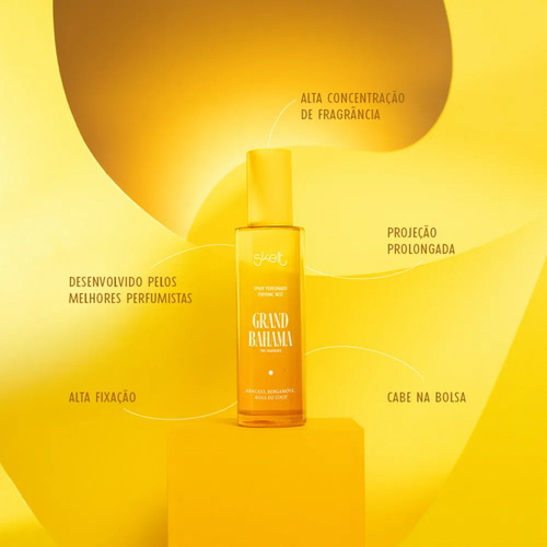 Skelt Perfume Mist Grand Bahama 100ml - Lançamento Fevereiro 2025