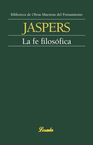 La Fe Filosofica - Jaspers