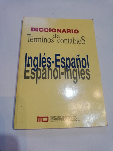 Diccionario De Términos Contables Inglés Español