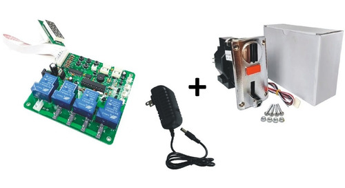 Tarjeta Vending Display+fuente + Monedero Electrónico Dg600f