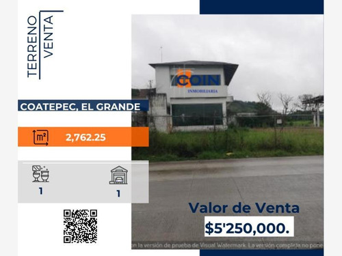 Terreno Comercial En Venta Coatepec Centro