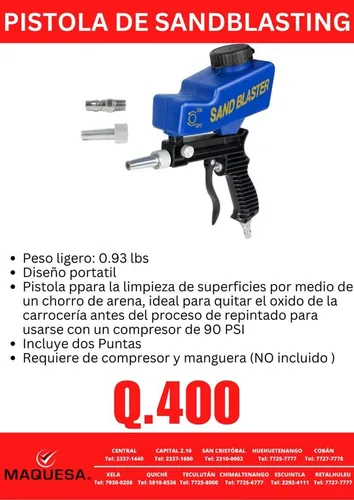 comprar Pistola De Sandblasting