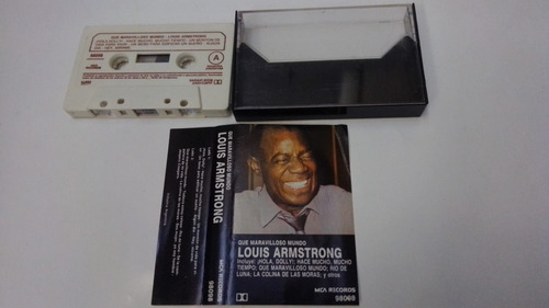 Cassette Que Maravilloso Mundo Louis Armstrong X Caballito