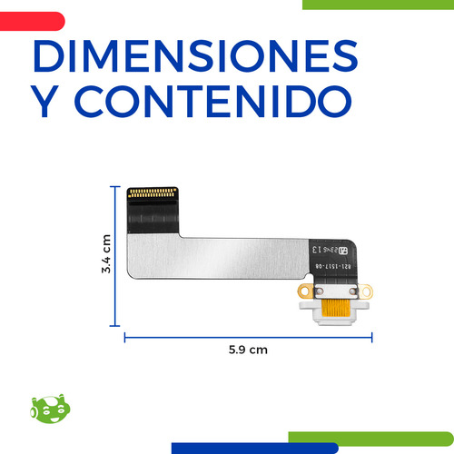 Flex Flexor Centro De Carga Para iPad Mini 1 A1432 A1454 A1455 Slim Company