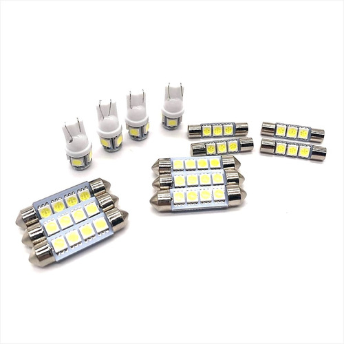 Luces Internas Led Blanca Chevrolet Tahoe Avalanche 14 Pzas