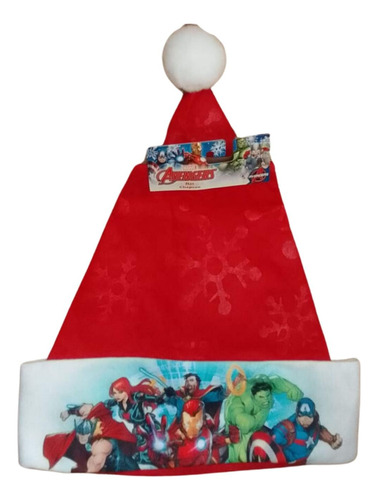 Gorro Navideño Avengers - Adultos