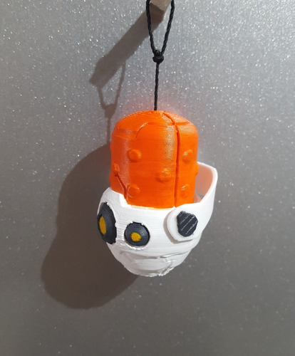 Llavero Killjoy Valorant - Pintado A Mano - Impreso En 3d