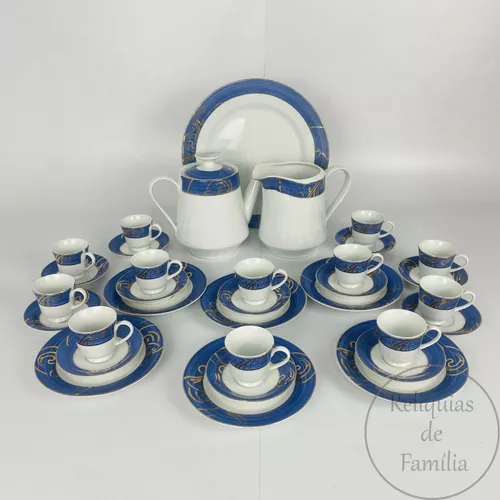 Aparelho De Jantar Completo Porcelana Schmidt Antigo