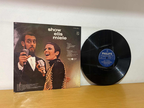 Lp Elis Com Miele E Bôscoli Show Elis/miele 1970 Philips (Usado)