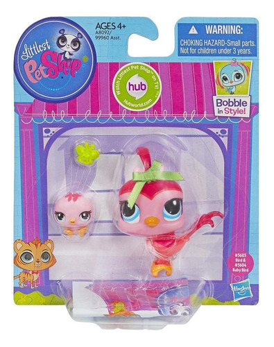 Littlest Pet Shop Mascotas Y Amigo - Bird Y Baby Bird