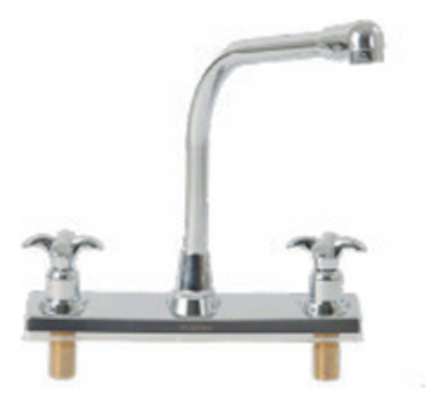 Monomando Fregadero Maxims Jm8074 Cromado De Metal Para Baja Presión: Elegancia Y Eficiencia En Tu Cocina