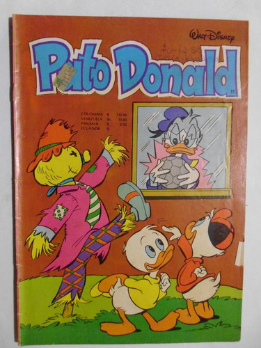 Pato Donald De Disney, Nro.35 Meridiano Col. Comic En Físico