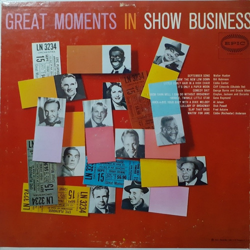 Al Jolson Great Moments In Show Business T Y V 8 Usa
